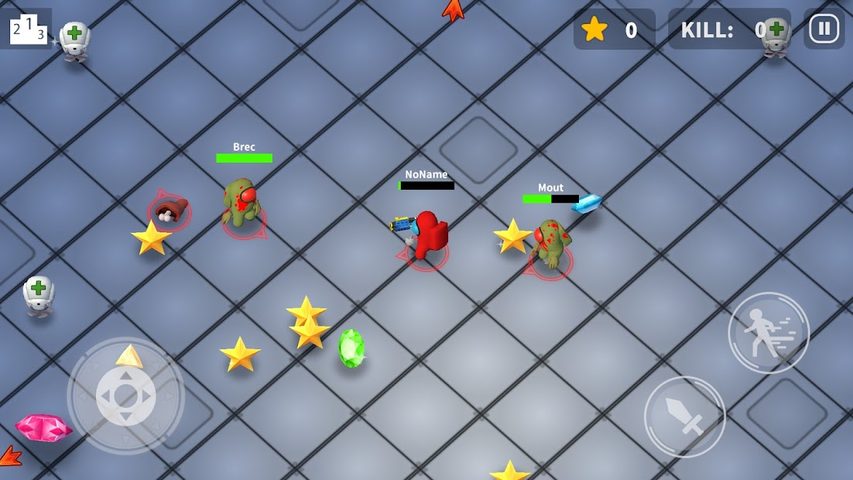 Screenshot 12: Among us VS Zombie .io