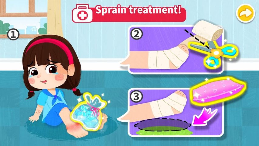 Screenshot 9: Baby Panda's Emergency Tips