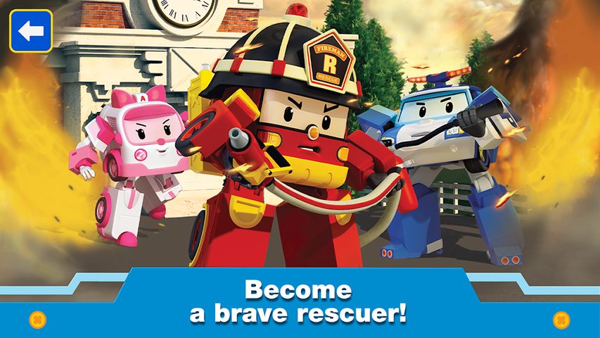 Screenshot 1: Robocar Poli: Games for Boys!