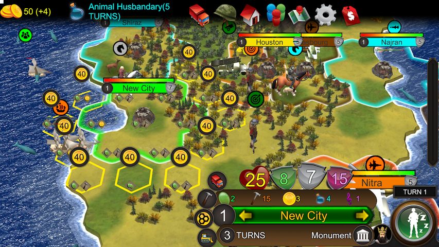 Screenshot 1: World of Empires 2