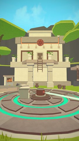 Скриншот 1: Приключенческая игра: поиск выхода из храма