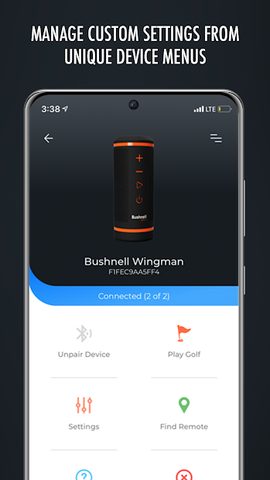 Captura 2: Legado de Bushnell Golf