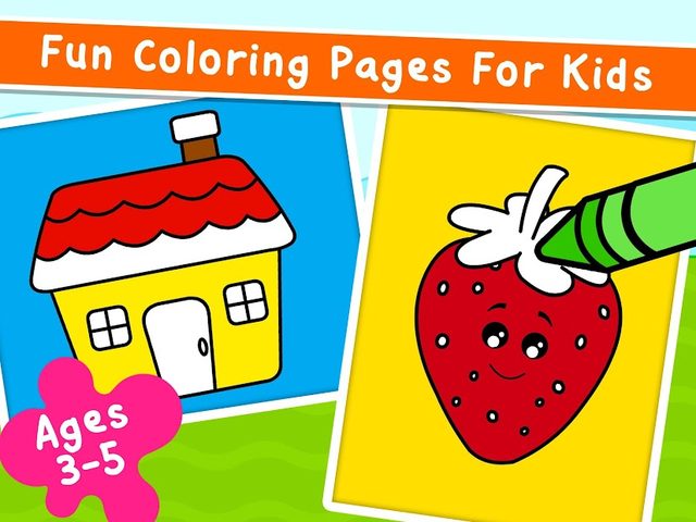 Screenshot 17: Coloring Games for Kids - Drawing & Color Book