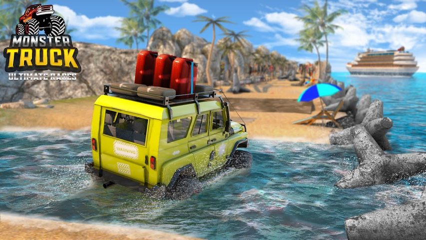 Screenshot 2: Monster Trucks Ultimate Races