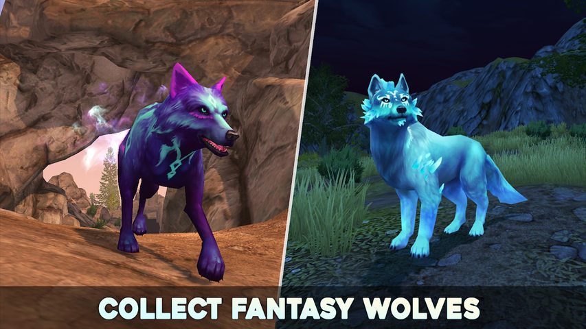 Screenshot 3: Wolf Tales - Wild Animal Sim