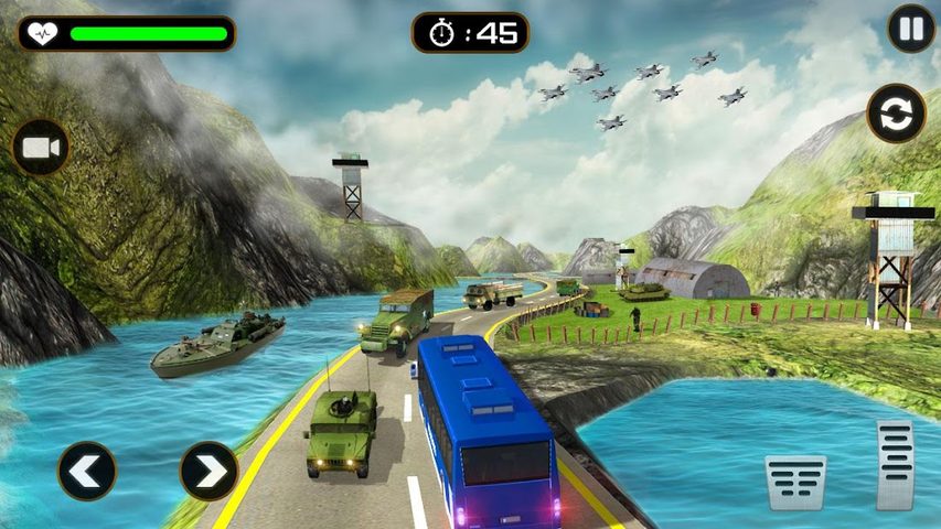 Screenshot 1: US Army Truck Simulator Games
