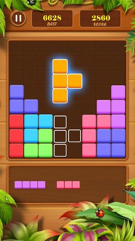 Captura 1: Arrastra y Combina: Puzzle de Bloques