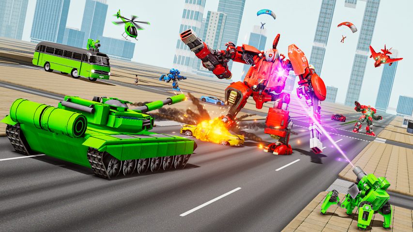 Screenshot 18: Tank Robot Game : Robot Car 3d