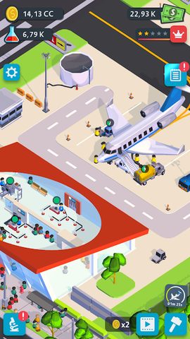 Captura 7: Gerente de aeropuerto en espera