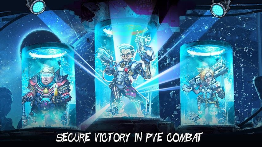 Screenshot 5: Clone Evolution: Cyber War RPG
