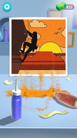 Screenshot 3: Sand Painting
