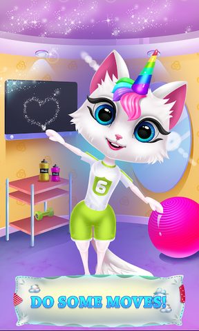 Screenshot 7: Kitty Kate Unicorn Daily Carin