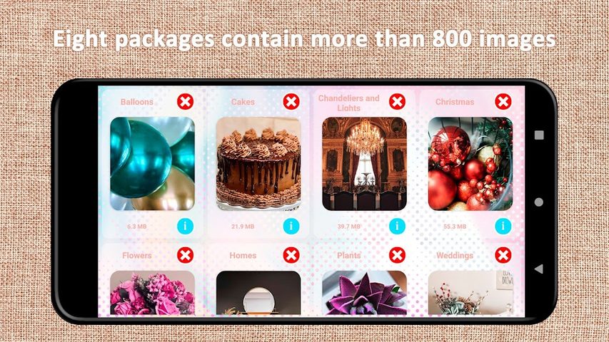 Screenshot 1: Decoration Image Puzzle