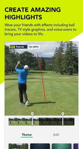 Screenshot 7: Zepp Golf Swing Analyzer