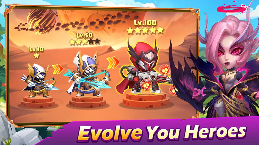 Screenshot 2: Taptap Heroes:ldle RPG