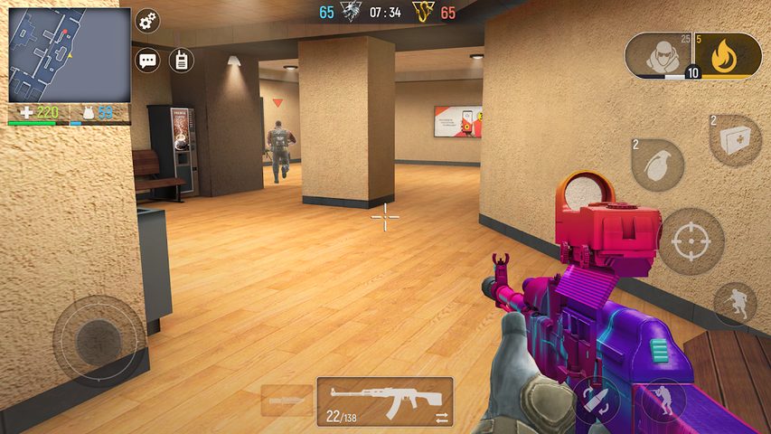 Screenshot 1: Modern Ops: Gun Shooting Games