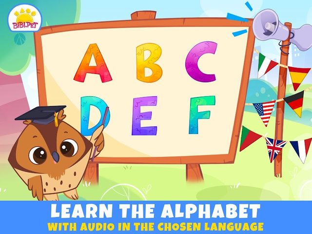Captura 7: Aprender el alfabeto para niños