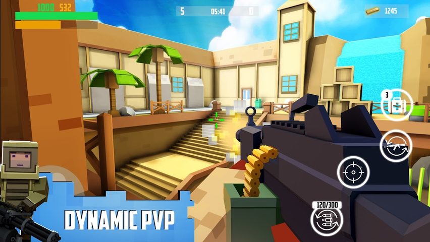 Screenshot 3: Block Gun: FPS PvP War - Onlin