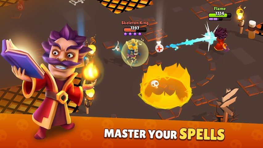 Screenshot 1: Spell Arena: Battle Royale