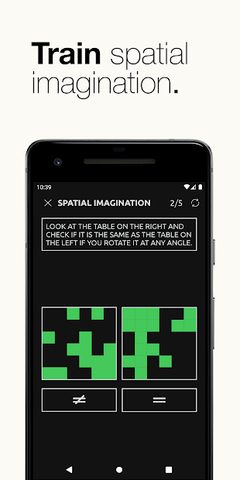 Screenshot 5: Reaction training