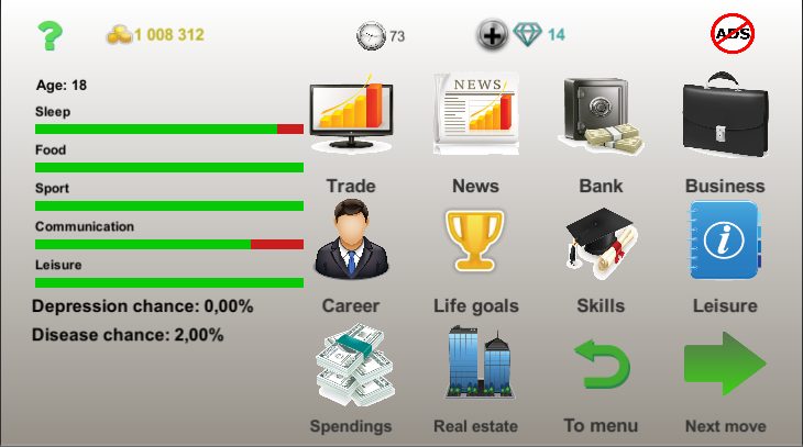 Screenshot 8: Business strategy 2