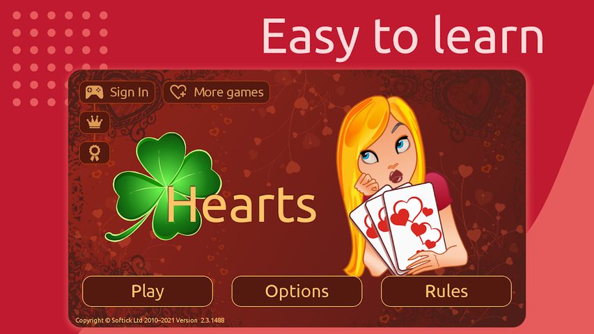 Screenshot 17: Hearts Deluxe - Free Card Game