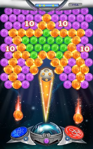Screenshot 1: Space Bubble Explore