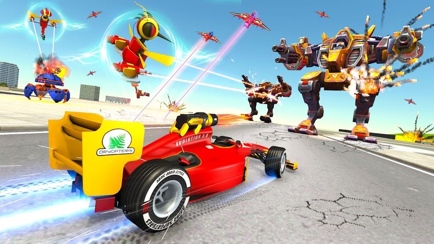 Captura 13: Dragon Fly Robot Car 3D