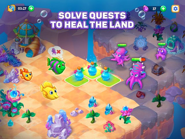 Screenshot 13: Sea Merge: Fish games in Ocean