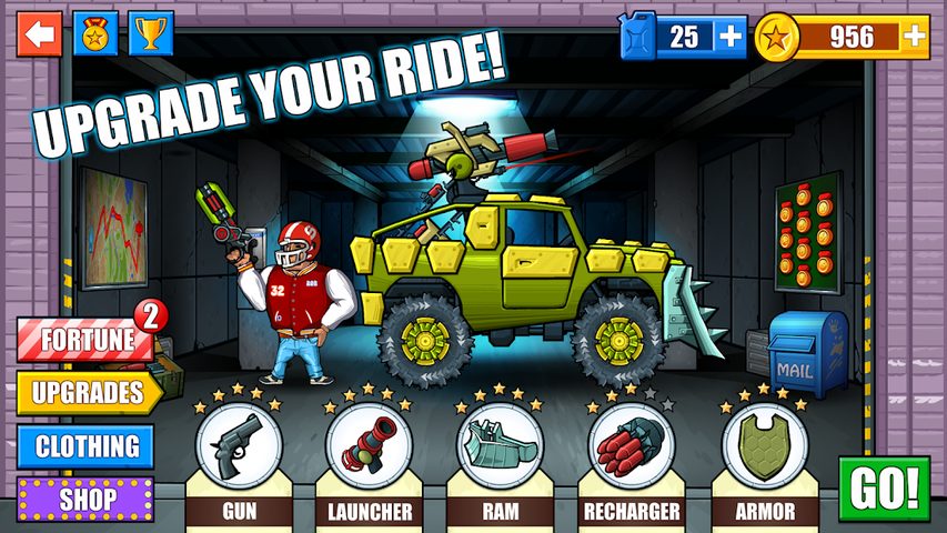 Screenshot 2: Mad Day - Truck Distance Game