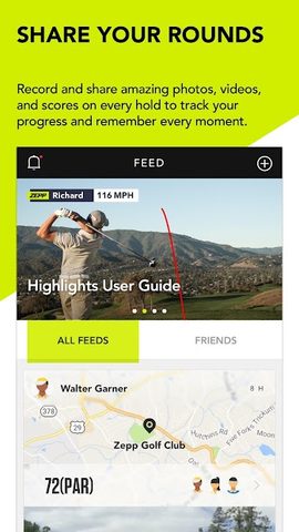 Screenshot 4: Zepp Golf Swing Analyzer