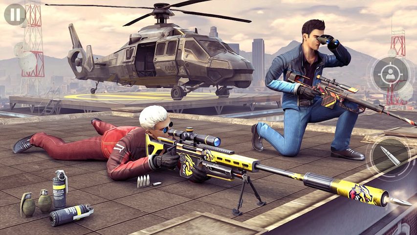 Screenshot 1: Sniper Shooting Gun Games 3D