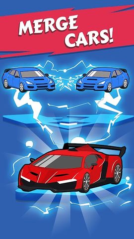 Screenshot 1: Merge Car Idle Cars Merge