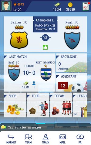 Captura 13: Top Football Manager 2023