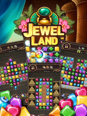 Скриншот 10: Jewel Land: Головоломка «Соедини 3»