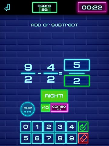 Screenshot 11: Fraction Challenge: Math games