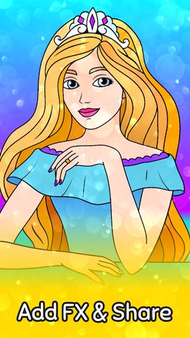 Screenshot 21: Princess Coloring Game