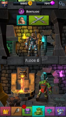 Captura 3: Aventura del orco en la mazmorra