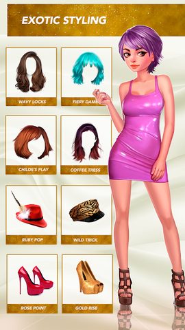 Screenshot 2: Glamland: Fashion Show, Dress