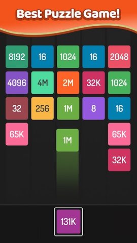 Screenshot 2: X2 Blocks: 2048 Number Games