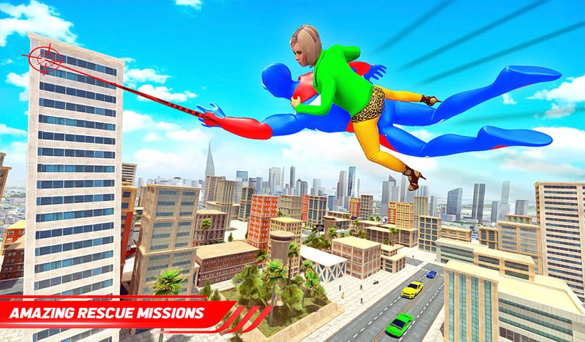 Screenshot 9: Rope Robot Hero Superhero Game