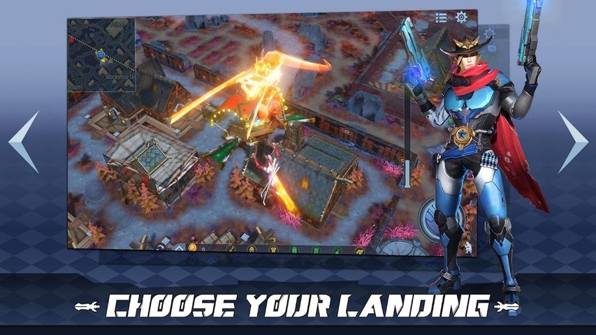 Screenshot 3: Survival Heroes - MOBA Battle