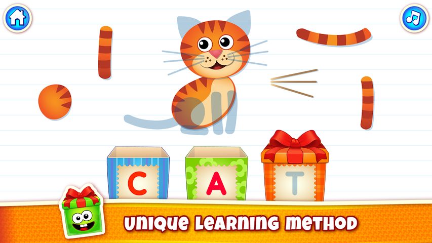 Screenshot 4: Bini ABC Kids Alphabet Games!