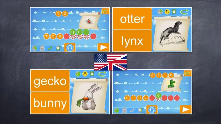 Captura 1: Letter Puzzle: Aprende a leer