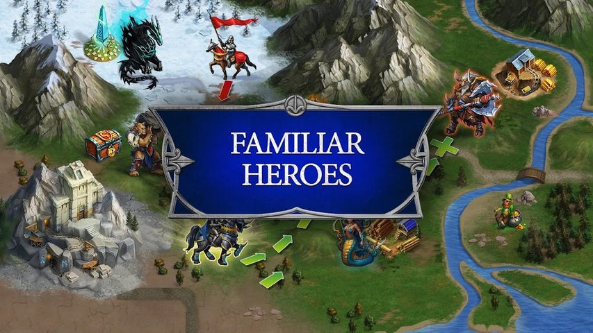 Screenshot 1: Gods and Glory: Fantasy War
