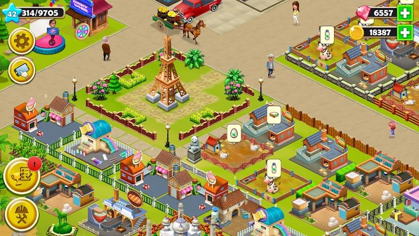 Captura 17: Supermercado de la ciudad: Gestión de la granja