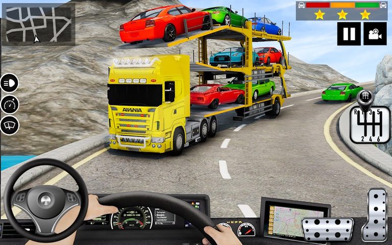 Screenshot 5: Car Transporter Truck Games 3D