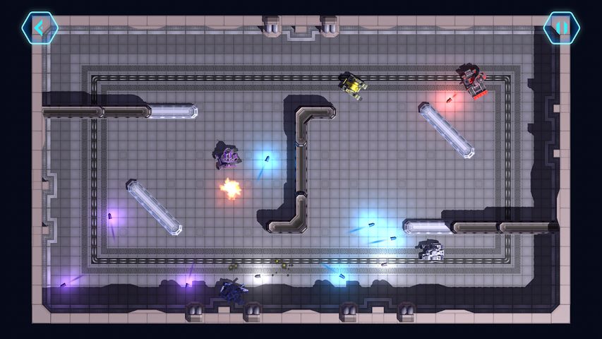 Screenshot 3: TANKS: Sci-Fi Battle