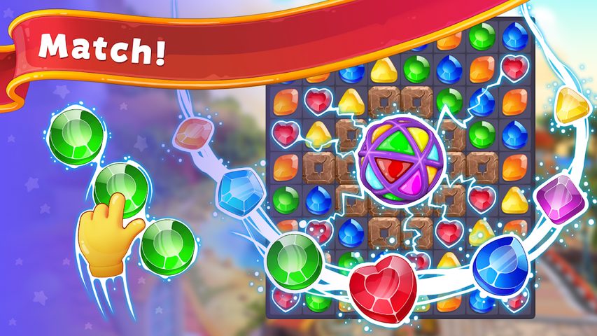 Screenshot 10: Gem Valley - Match & Restore