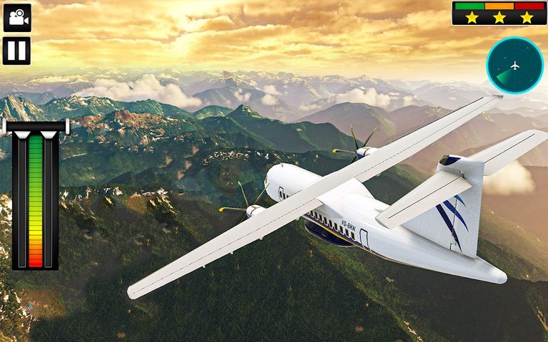 Captura 11: Simulador de Vuelo de Piloto de Avión
